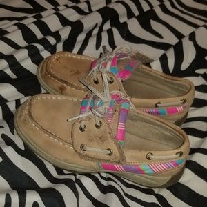 Little girls sperry shoes